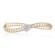 Beautifully Crafted Diamond Bracelet in 18k Yellow Gold with Certified Diamonds - BR0149P